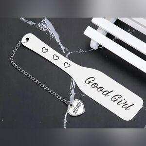 Iron Paddle with Heart Charm